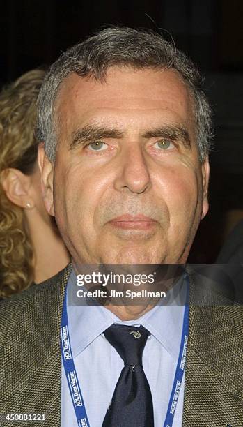 Gerald Levin during The Lord Of The Rings - The Fellowship Of The Ring - New York Premiere at The Ziegfeld Theater in New York City, New York, United...