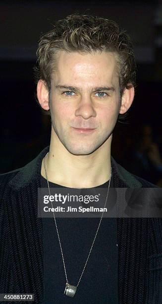 Dominic Monaghan during The Lord Of The Rings - The Fellowship Of The Ring - New York Premiere at The Ziegfeld Theater in New York City, New York,...