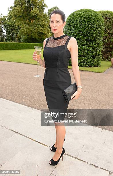 Princess Tamara Czartoryski attends the drinks reception hosted by Dockers, the San Francisco based apparel brand, at Kensington Palace on the eve of...