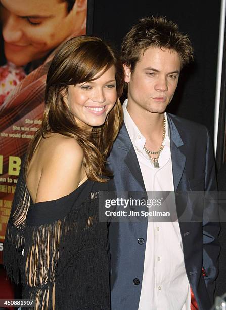 Mandy Moore & Shane West during Mandy Moore & Shane West Attend A Special Screening Of Their Movie A Walk To Remember At Planet Hollywood at Planet...