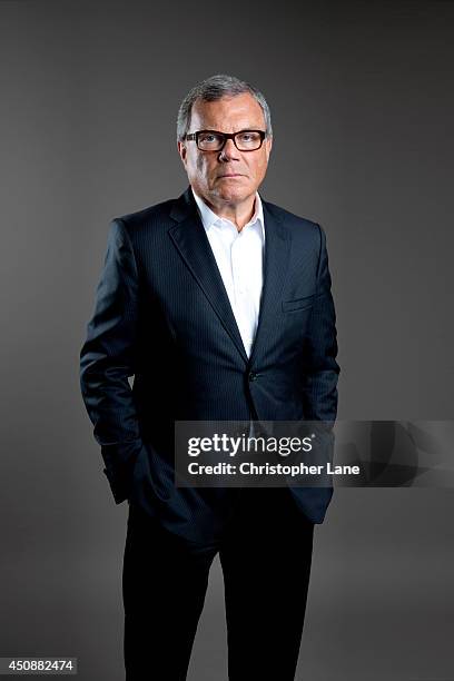 Martin Sorrell is photographed for Ad Age on August 14, 2013 in New York City.