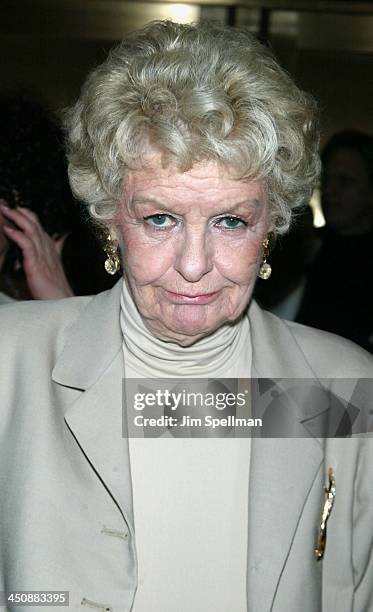 Elaine Stritch during 56th Annual Tony Awards - Arrivals at Radio City Music Hall in New York City, New York, United States.