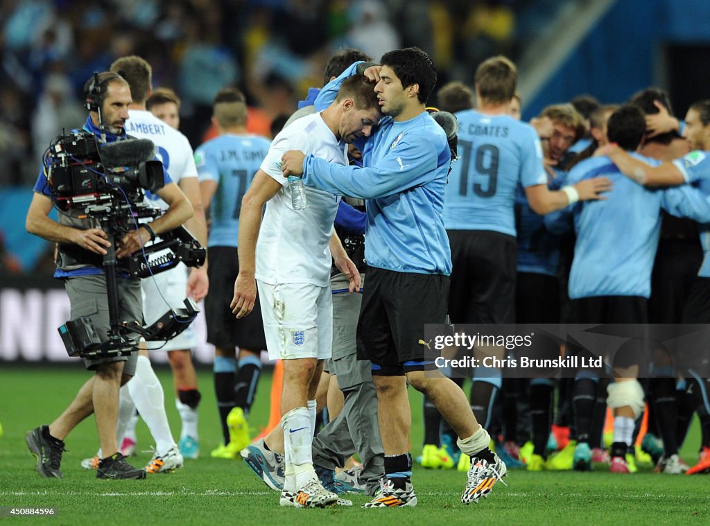 Uruguay v England: Group B - 2014 FIFA World Cup Brazil