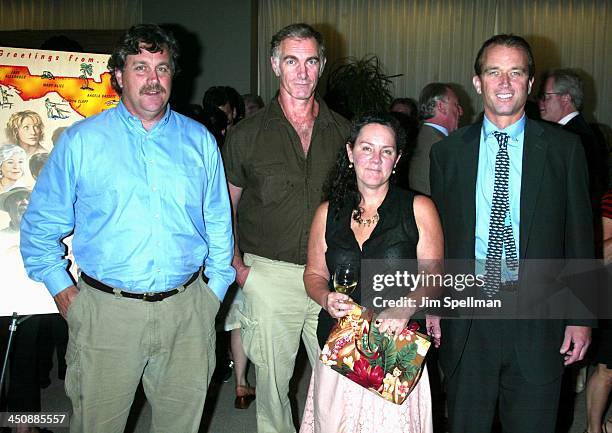 Tom Bernard, Co- President of Sony Pictures Classics, writer/director John Sayles, producer Maggie Renzi & Robert Kennedy Jr.