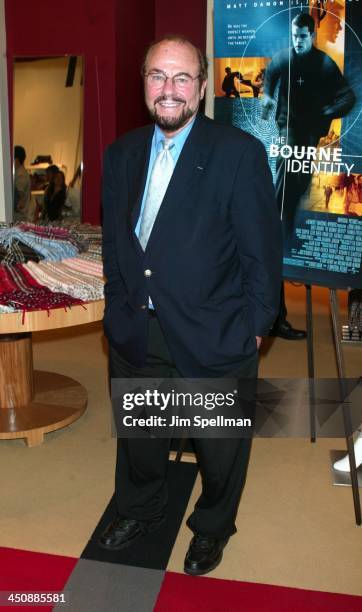 James Lipton during New York Special Party for The Bourne Identity to Benefit the Legal Action Fund at Burberry in New York City, New York, United...