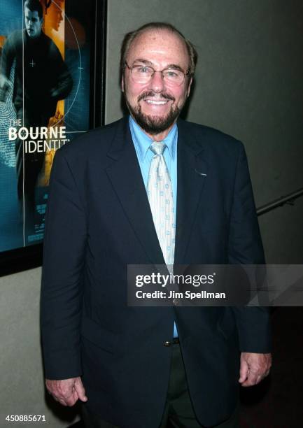 James Lipton during New York Screening of The Bourne Identity Hosted by Universal & Hypnotic at Sutton Theater in New York City, New York, United...