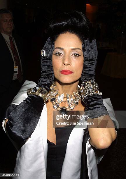 Sonia Braga during The 13th Annual GLAAD Media Awards - New York - Arrivals at New York Marriott Marquis in New York City, New York, United States.