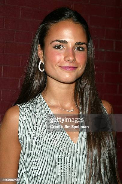 Jordana Brewster during Entertainment Weekly's 1st Annual IT List Party at Milk Studios in New York City, New York, United States.