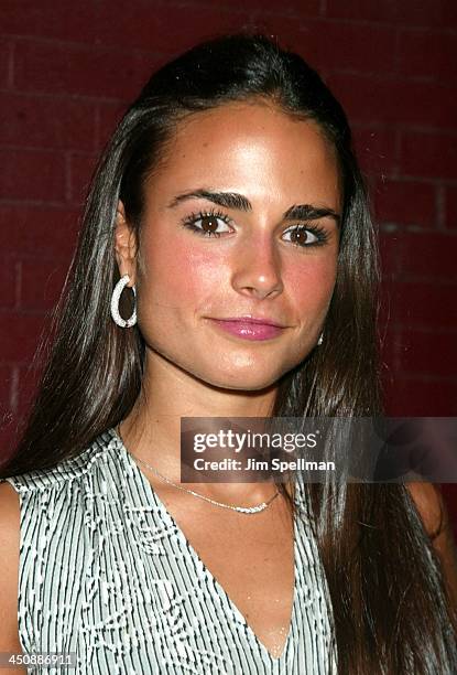 Jordana Brewster during Entertainment Weekly's 1st Annual IT List Party at Milk Studios in New York City, New York, United States.