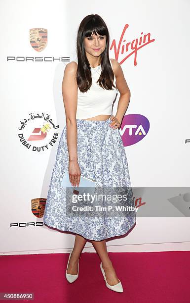 Lilah Parsons attends the WTA Pre-Wimbledon party at Kensington Roof Gardens on June 19, 2014 in London, England.