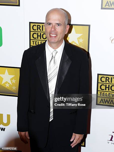 President of the Broadcast Film Critics Association Joey Berlin with MICHELE Watches at 4th Annual Critics' Choice Television Awards at The Beverly...