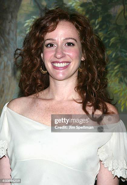 Rebecca Creskoff during The WB Introduces Its 2002-2003 Schedule at New York Sheraton in New York City, New York, United States.