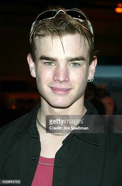 David Gallagher during The WB Television Network Upfront Allstar Party - Arrivals at The Lighthouse at Chelsea Piers in New York City, New York,...