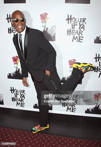 Director Kenny Leon attends "Holler If Ya Hear Me" opening night at Palace Theatre on June 19, 2014 in New York City.