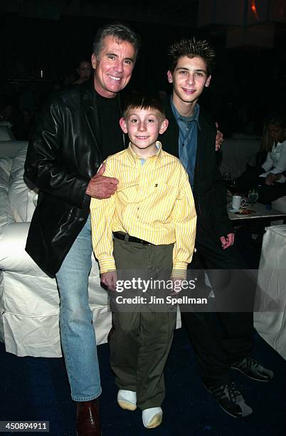 John Walsh, Erik Per Sullivan & Justin Berfield during Fox Television 2002-2003 Upfront Party at Pier 88 in New York City, New York, United States.