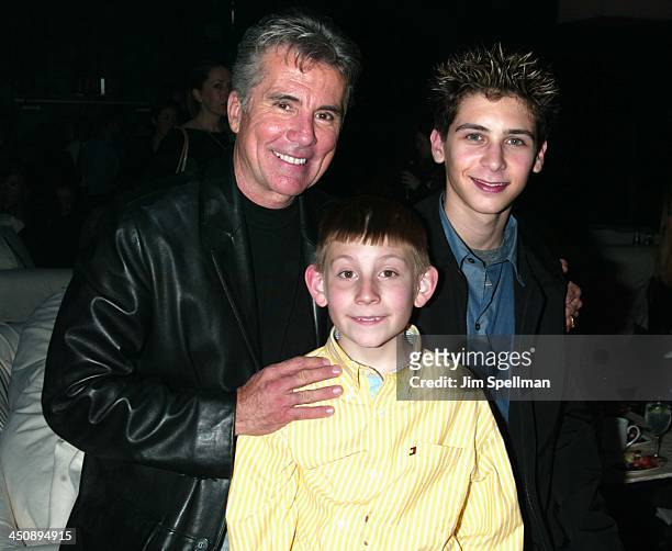 John Walsh, Erik Per Sullivan & Justin Berfield during Fox Television 2002-2003 Upfront Party at Pier 88 in New York City, New York, United States.