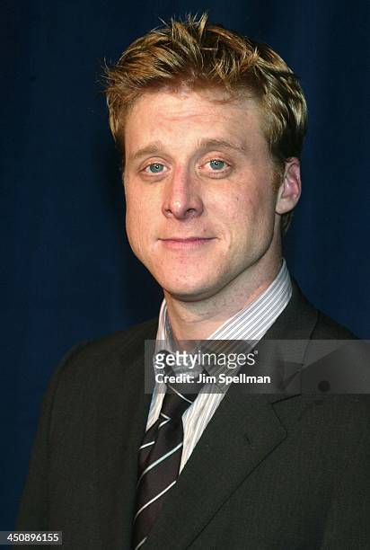Alan Tudyk during Fox Television 2002-2003 Upfront Party - Arrivals at Pier 88 in New York City, New York, United States.