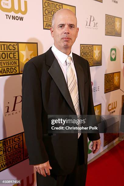 President of the Broadcast Film Critics Association Joey Berlin attends the 4th Annual Critics' Choice Television Awards at The Beverly Hilton Hotel...