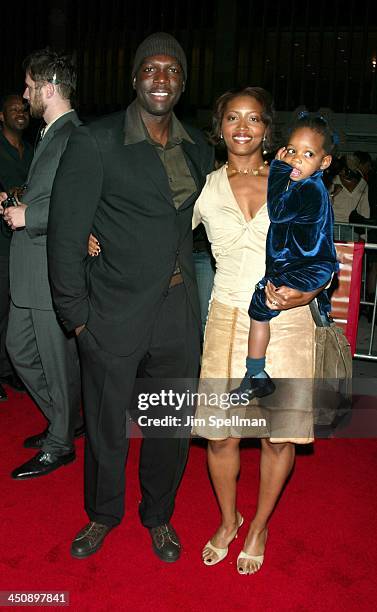 Director Rick Famuyiwa with wife Glenita & daughter Sade