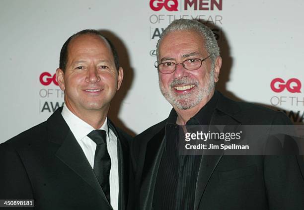 Ron Galotti, vice-president/publisher of GQ Magazine, and Arthur Cooper, editor-in-chief of GQ Magazine