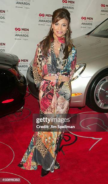 Paula Abdul during 2002 GQ Men of the Year Awards - Arrivals at Hammerstein Ballroom in New York City, New York, United States.