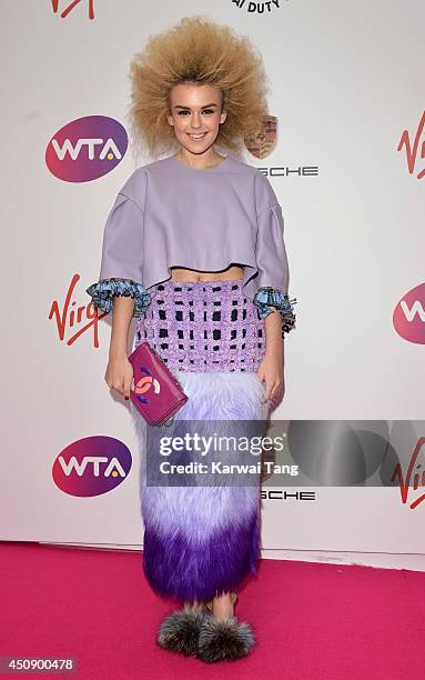 Tallia Storm attends the WTA Pre-Wimbledon party at Kensington Roof Gardens on June 19, 2014 in London, England.