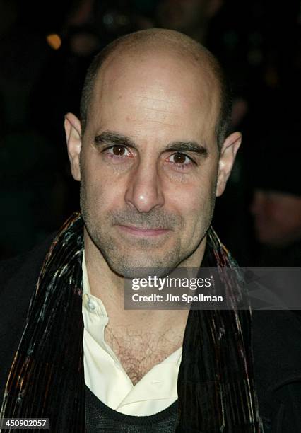 Stanley Tucci during The Hours New York City Premiere - Arrivals at The Paris Theater in New York City, New York, United States.