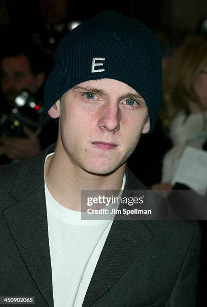 Jamie Bell during The Hours New York City Premiere - Arrivals at The Paris Theater in New York City, New York, United States.