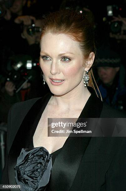 Julianne Moore during The Hours New York City Premiere - Arrivals at The Paris Theater in New York City, New York, United States.
