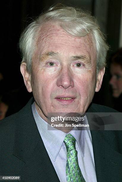 Frank McCourt during The Hours New York City Premiere - Arrivals at The Paris Theater in New York City, New York, United States.