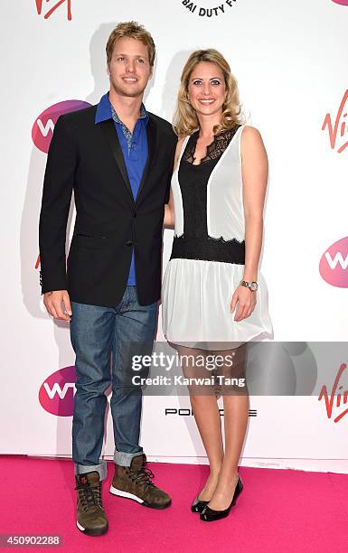 Sam Branson and Holly Branson attend the WTA Pre-Wimbledon party at Kensington Roof Gardens on June 19, 2014 in London, England.