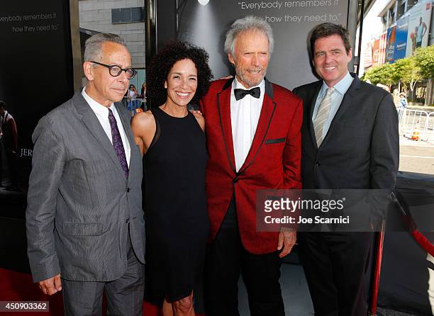 Artistic director David Ansen, Los Angeles Film Festival director Stephanie Allain, director/producer Clint Eastwood and Film Independent President...