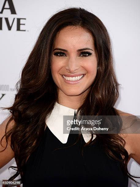 Actress Jackie Seiden attends the closing night film premiere of "Jersey Boys" during the 2014 Los Angeles Film Festival at Premiere House on June...