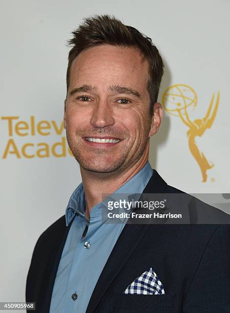 Actor Mike Richards attends Television Academy's Daytime Programming Peer Group's 41st Annual Daytime Emmy Nominees Celebration at The London West...