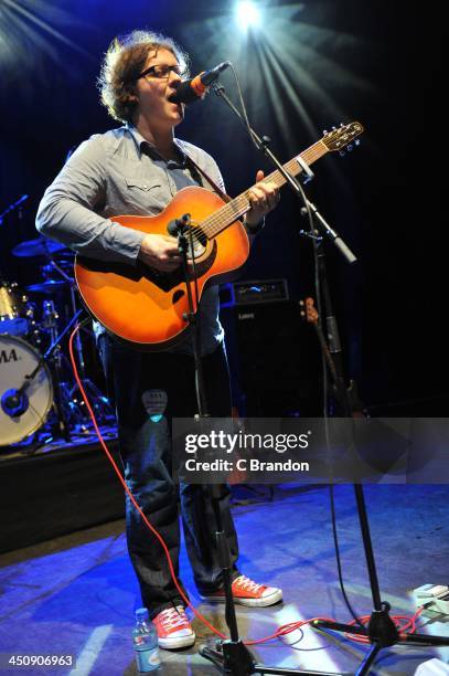 Kevin Pearce performs on stage at Shepherds Bush Empire on November 20, 2013 in London, United Kingdom.