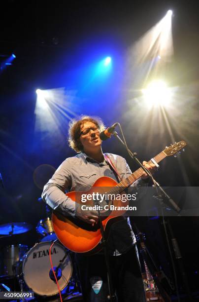 Kevin Pearce performs on stage at Shepherds Bush Empire on November 20, 2013 in London, United Kingdom.