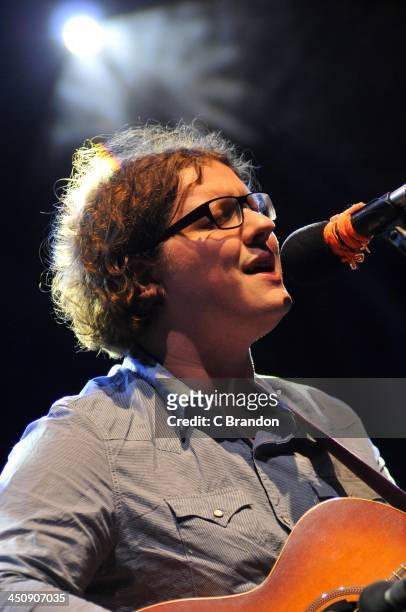 Kevin Pearce performs on stage at Shepherds Bush Empire on November 20, 2013 in London, United Kingdom.