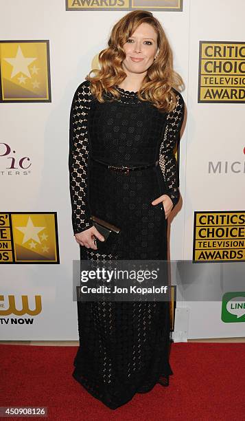 Actress Natasha Lyonne arrives at the 4th Annual Critics' Choice Television Awards at The Beverly Hilton Hotel on June 19, 2014 in Beverly Hills,...