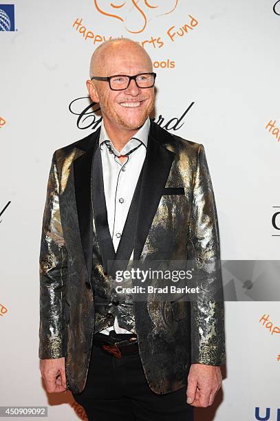 John Caudwell attends the Happy Hearts Fund Gala with Chopard 10 year anniversary of the Indian Ocean tsunami tribute at Cipriani 42nd Street on June...