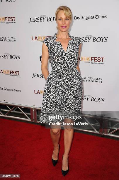 Actress Alison Eastwood attends the 2014 Los Angeles Film Festival closing night film premiere of "Jersey Boys" at Premiere House on June 19, 2014 in...