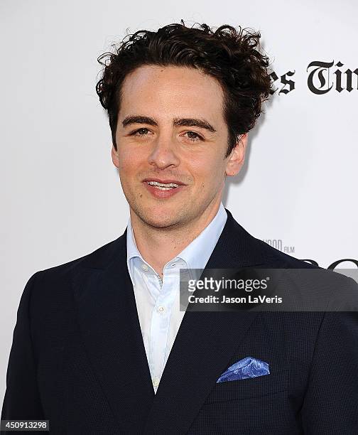 Actor Vincent Piazza attends the 2014 Los Angeles Film Festival closing night film premiere of "Jersey Boys" at Premiere House on June 19, 2014 in...