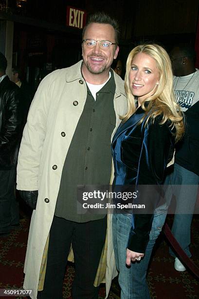 Tom Arnold and wife Shelby during World Premiere of Cradle 2 the Grave at The Ziegfeld Theatre in New York City, New York, United States.