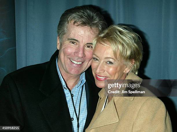 John Walsh and wife Reve during New York Premiere of Ghosts of the Abyss at Loews Lincoln Square Imax Theater in New York City, New York, United...