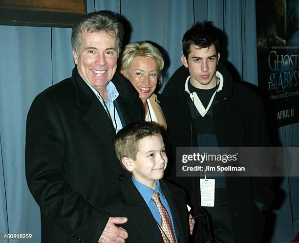 John Walsh with wife Reve and sons Callahan and Hayden