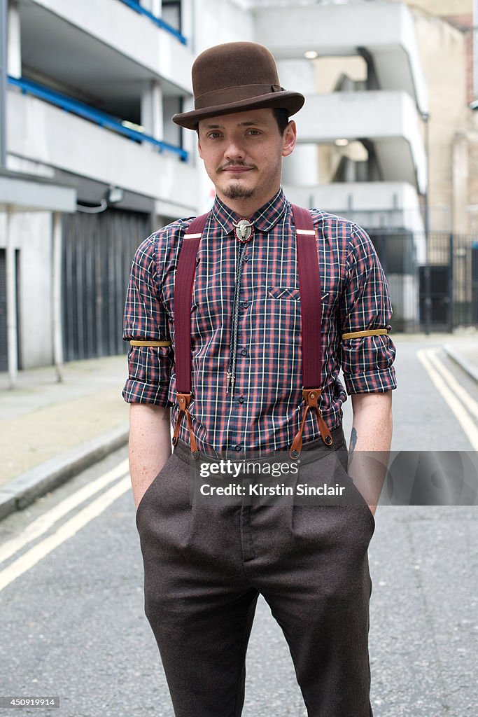 Street Style - London Collections: Men SS15