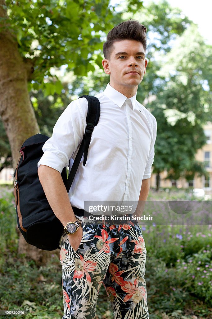 Street Style - London Collections: Men SS15