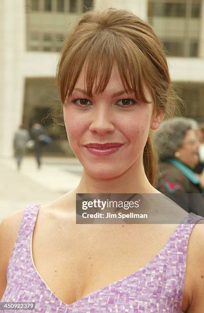 Nikki Cox during NBC 2003-2004 Upfront at The Metropolitan Opera House lincoln Center in New York City, New York USA.