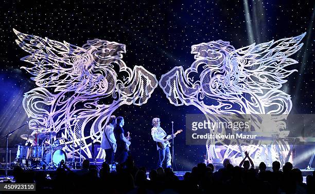 The Steve Miller Band opens for Journey at Nikon at Jones Beach Theater on June 16, 2014 in Wantagh, New York.