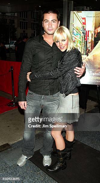 Anna Faris and Ben Indra during New York Premiere of Lost in Translation at Chelsea West Theatre in New York City, New York, United States.
