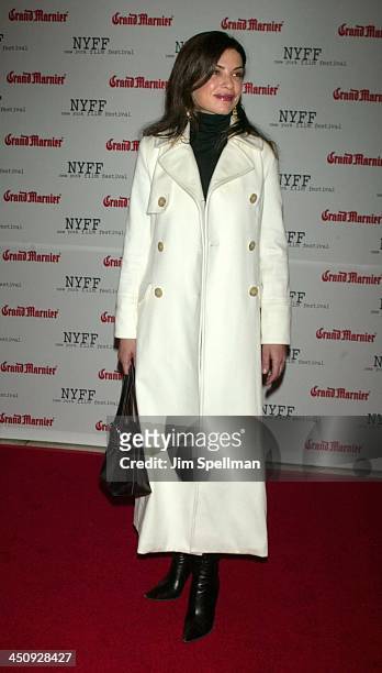 Julianna Margulies during Opening of the 41st New York Film Festival Sponsored by Grand Marnier - Mystic River Premiere at Avery Fisher Hall -...